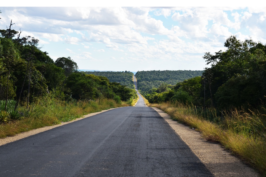 Une partie de la RN7 du côté du parc national de Zombitse Vohibasia